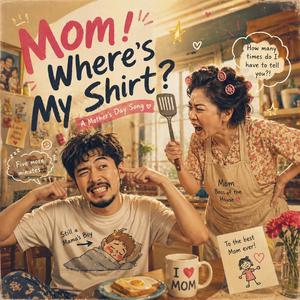 Mom! Where's my shirt?