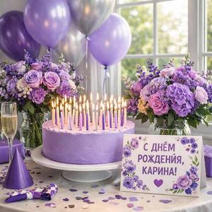 С Днём Рождения, Карина!