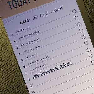 Last important thing