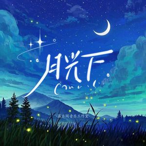 月光下