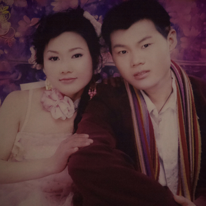 老照片里的黄昏