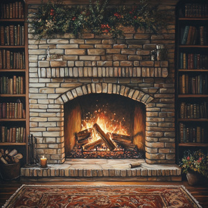 Glorious Fireplace
