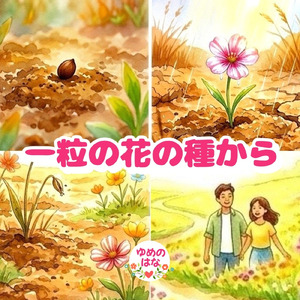 一粒の花の種から