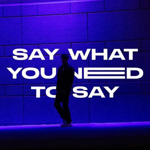 Say What You Need To Say