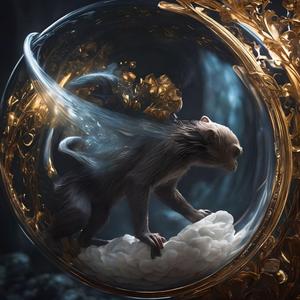 Ethereal peace in neat sinuous flow