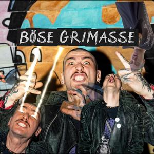 Böse Grimasse
