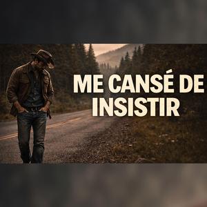 Me cansé de insistir