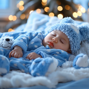 Bebé Sueña En El Silencio De Calma