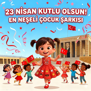 23 Nisan Kutlu Olsun! En Neşeli Çocuk Şarkısı