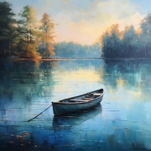 自然白噪音深度睡眠·平静的湖面