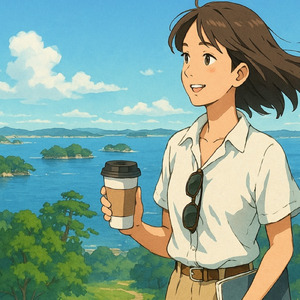 流れる群青 - 潮騒の遠想