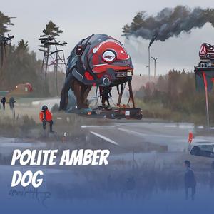 Polite Amber Dog