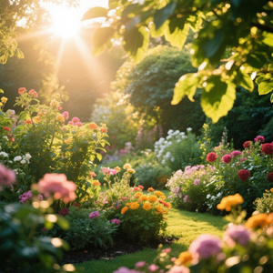 Warm Sunlight Garden