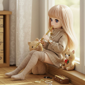女の子の夢、グロッケンシュピールとフルートの音色