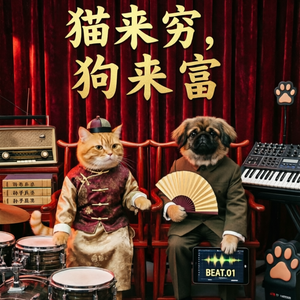 猫来穷，狗来富