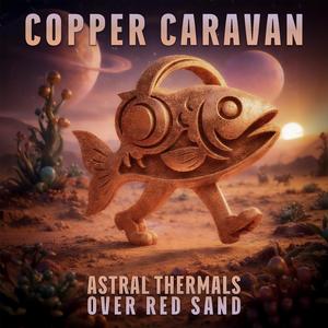 Astral Thermals Over Red Sand