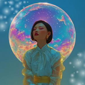 ガラス越しのblue