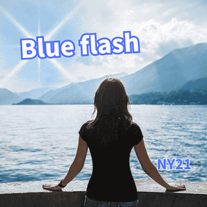 Blue flash