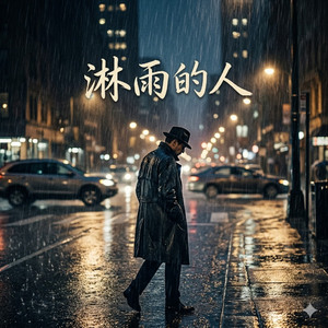 淋雨的人