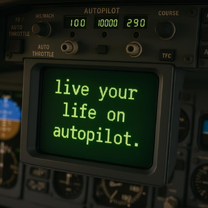 live your life on autopilot. (feat. Top Floor)