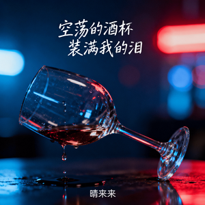 空荡的酒杯装满我的泪