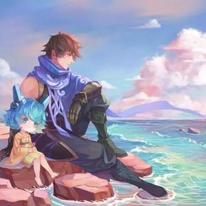 深海与光《王者荣耀》蔡文姬x澜cg同人曲