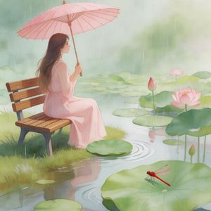 浪漫红蜻蜓
