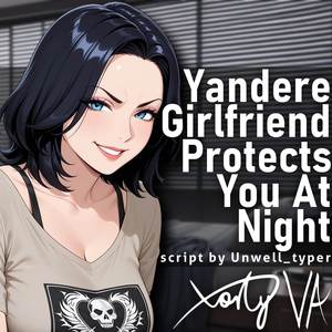 ASMR F4A Yandere Girlfriend Protects You At Night