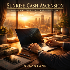 Sunrise Cash Ascension for Morning Focus, Wealth & Abundance Flow