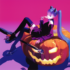 ハロウィンの夜のため息