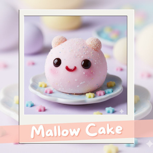 말랑콩떡 (Mallow Cake)