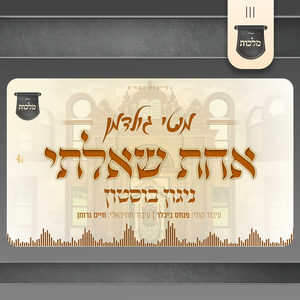 אחת שאלתי