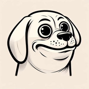 Забавный песик