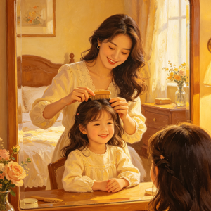 我是女儿，也是妈妈