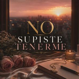 NO SUPISTE TENERME