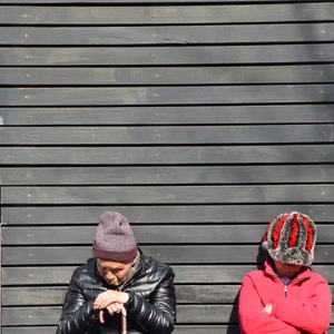 3月22日，吴淞路，小雨。