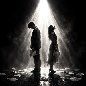 スポットライトの中で