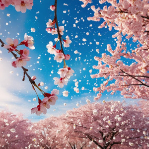 さくら吹雪の思い出