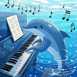 雨滴落在琴弦上