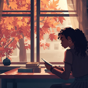 Gentle Piano & Cozy Library Ambience