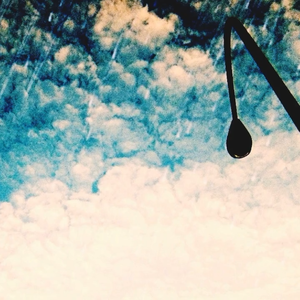 街路灯を横切って