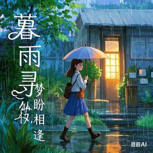 暮雨寻梦盼相逢