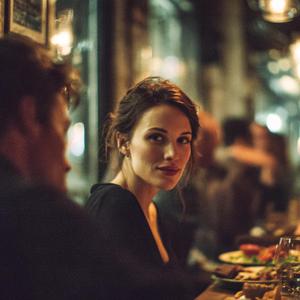 Вот женщина. Но ты незрячий...