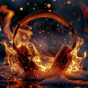Firelight's Rhythmic Dance