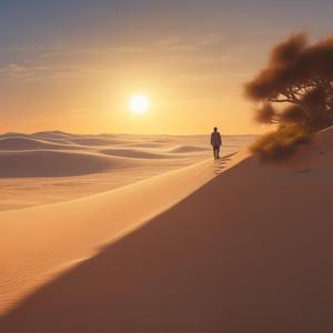 บนผืนทรายสีทอง รอยเท้าฉันเลือนหายไป