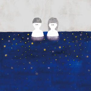 星空とハイボール