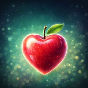 Яблочное сердце