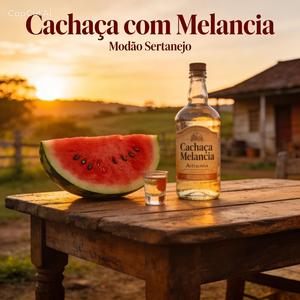 cachaça com melancia