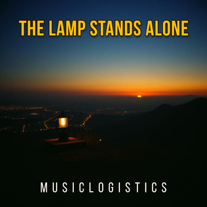the lamp stands alone