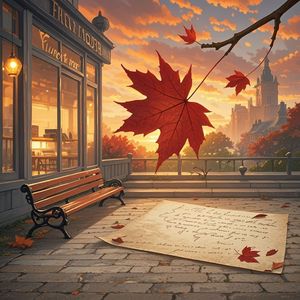 秋天的枫叶-枫叶